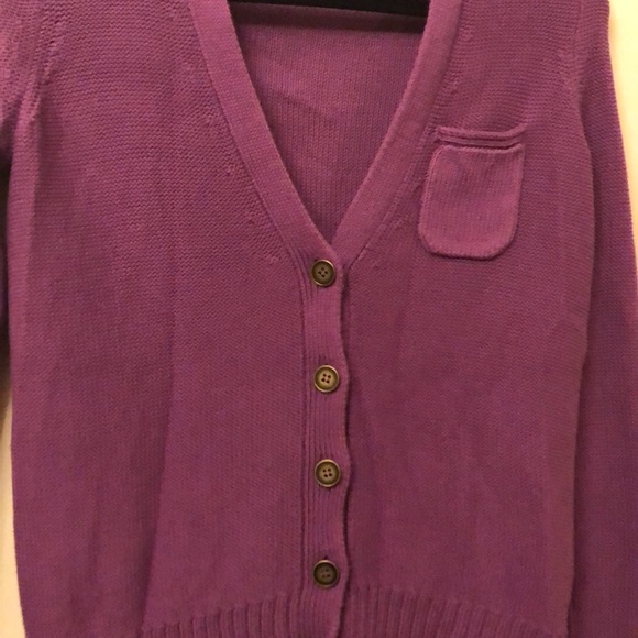 Xs purple cardigan - Picture 2 of 2
